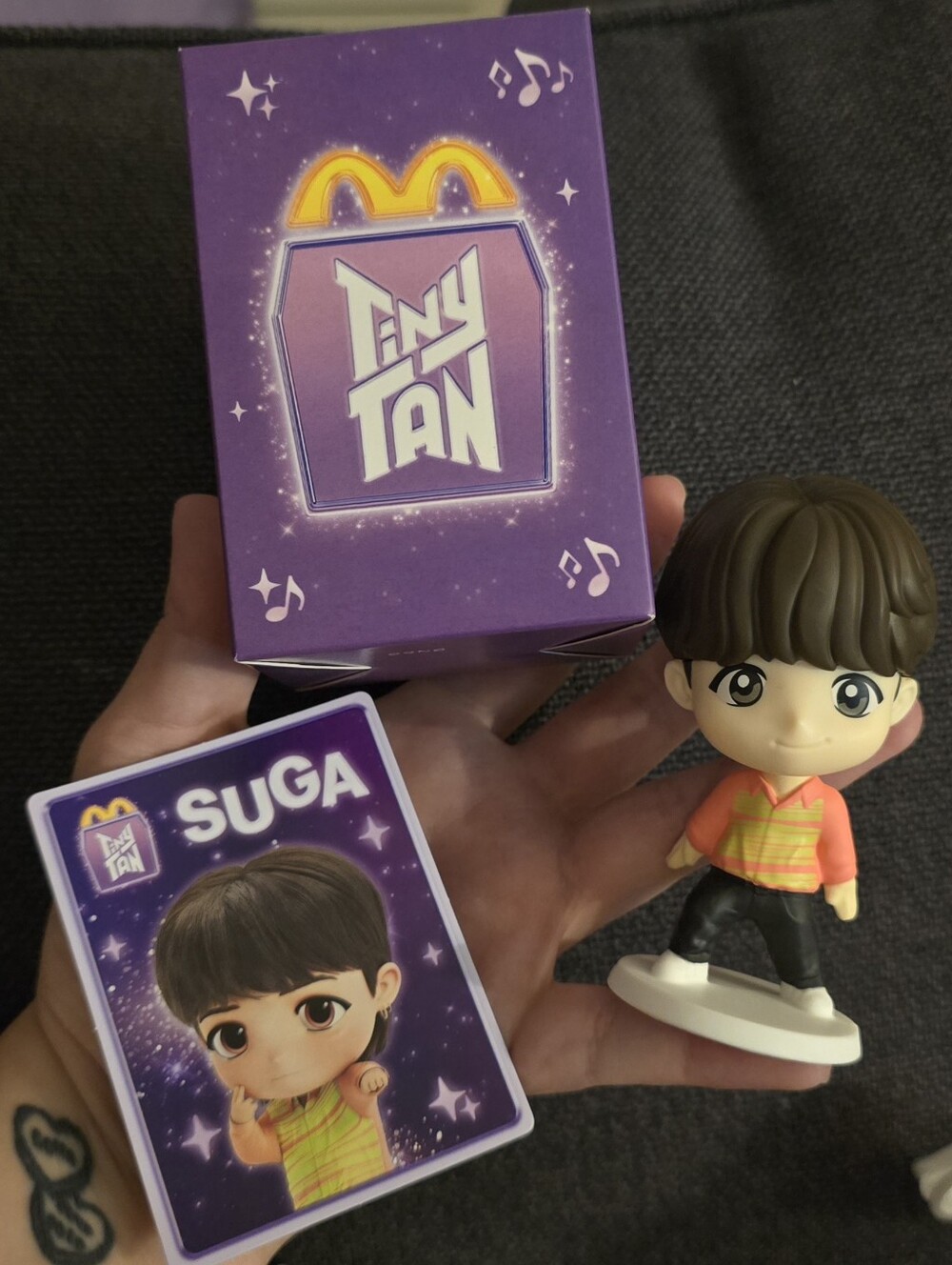 Mcdonald's Happy Meal Collectible Toy: TinyTan BTS Suga